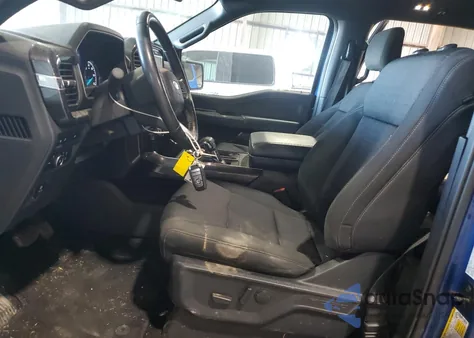 2022 Ford F150 Supercrew из США, поврежденный, VIN 1FTEW1CP6NKE59743